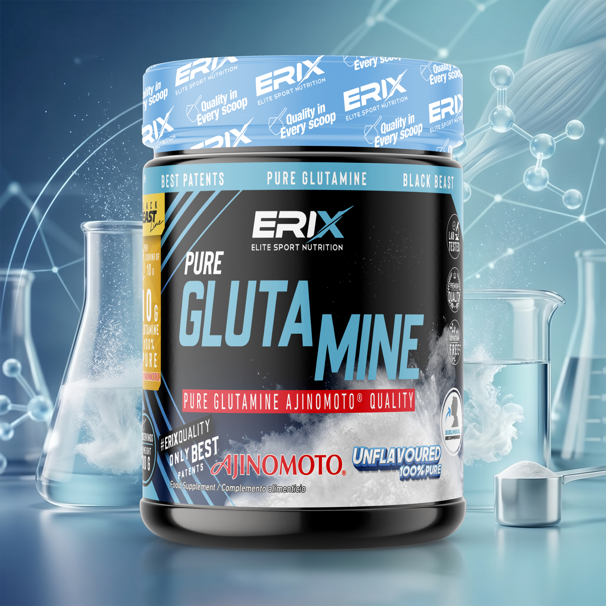 Glutamina AJINOMOTO 300 gr